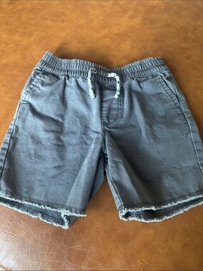 okie dokie Boys Gray Frayed Shorts Size 2T